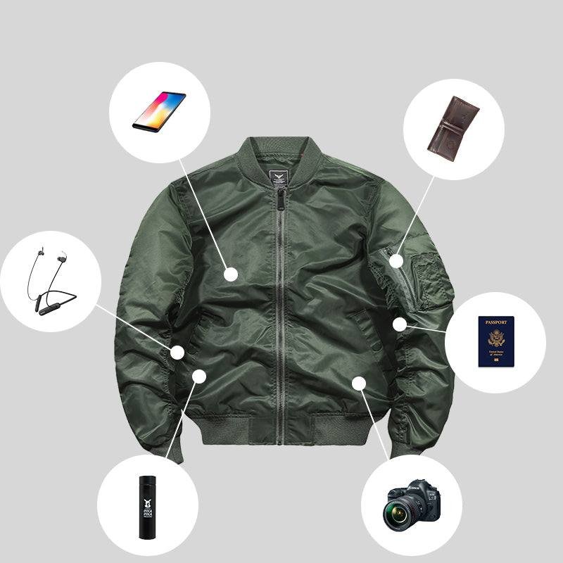 True Classic MA-1 Flight Bomber Jacket