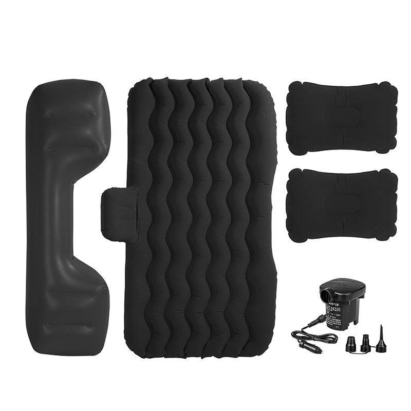 Car rear inflatable travel bed
